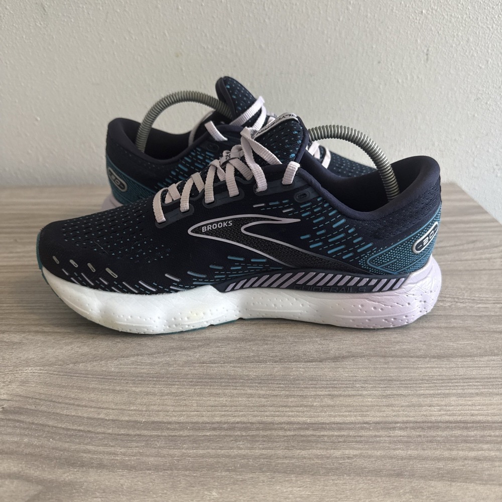 Brooks 1203701D499 Glycerin 20 Shoes Womens Size 10.5D Wide Blue Sneakers - Picture 10 of 10